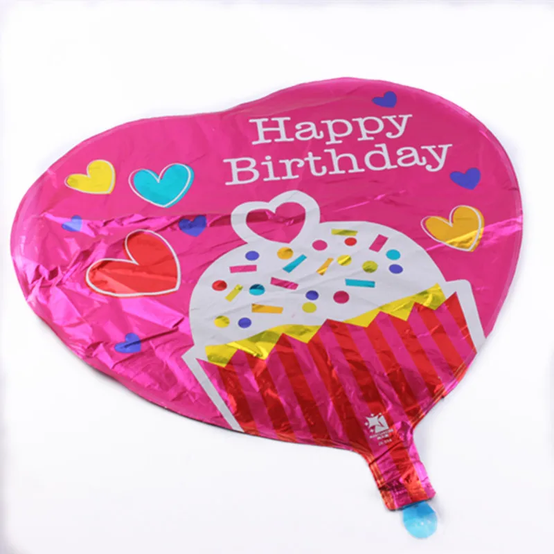 GOGO PAITY Shipping New Heart-shaped birthday party decoration film balloon balloons wholesale children's toys | Дом и сад