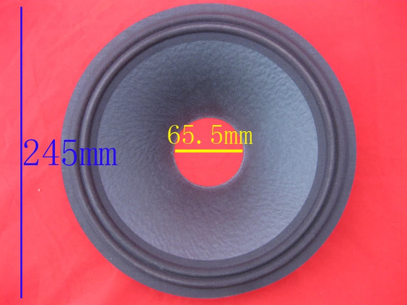2 шт. 10 дюймовый линейный низкочастотный динамик/басовый динамик тканевый