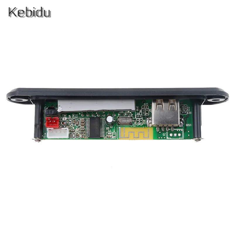 MP3 декодер Kebidu 12 В Bluetooth беспроводной WMA плата аудио модуль USB TF радио для