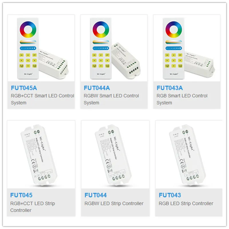 Умная Система управления светодиосветодиодный Mi.Light FUT043 FUT044 FUT045 FUT043A FUT044A FUT045A RGB