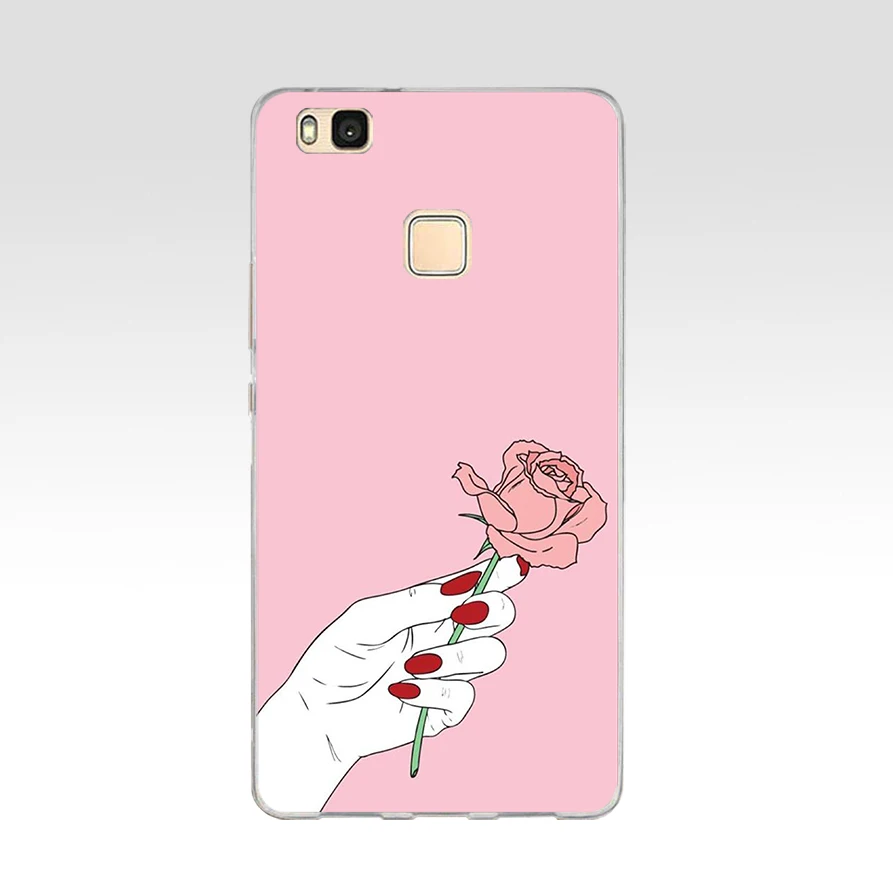 9 G For Cover Huawei P9 Lite Case Cute Animal Silicon Soft TPU for Funda Huawei P9 Lite Case P9 P9Lite Phone Back Cases - Color: 9