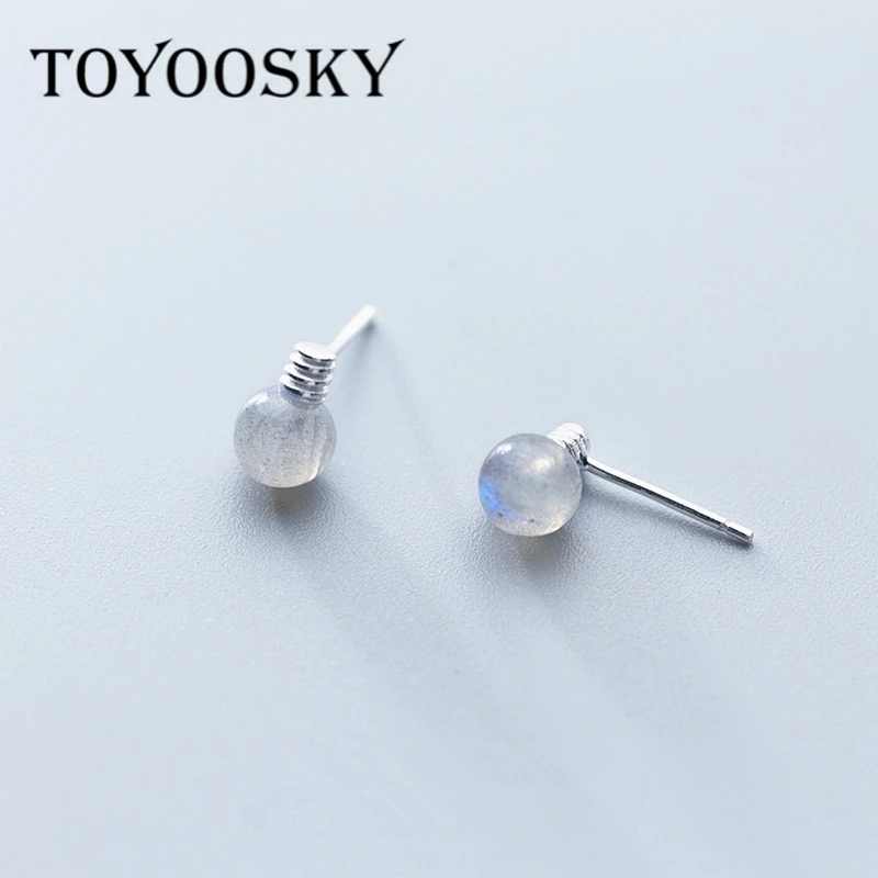 

Серьги-гвоздики женские из серебра 100% пробы в форме лампочки