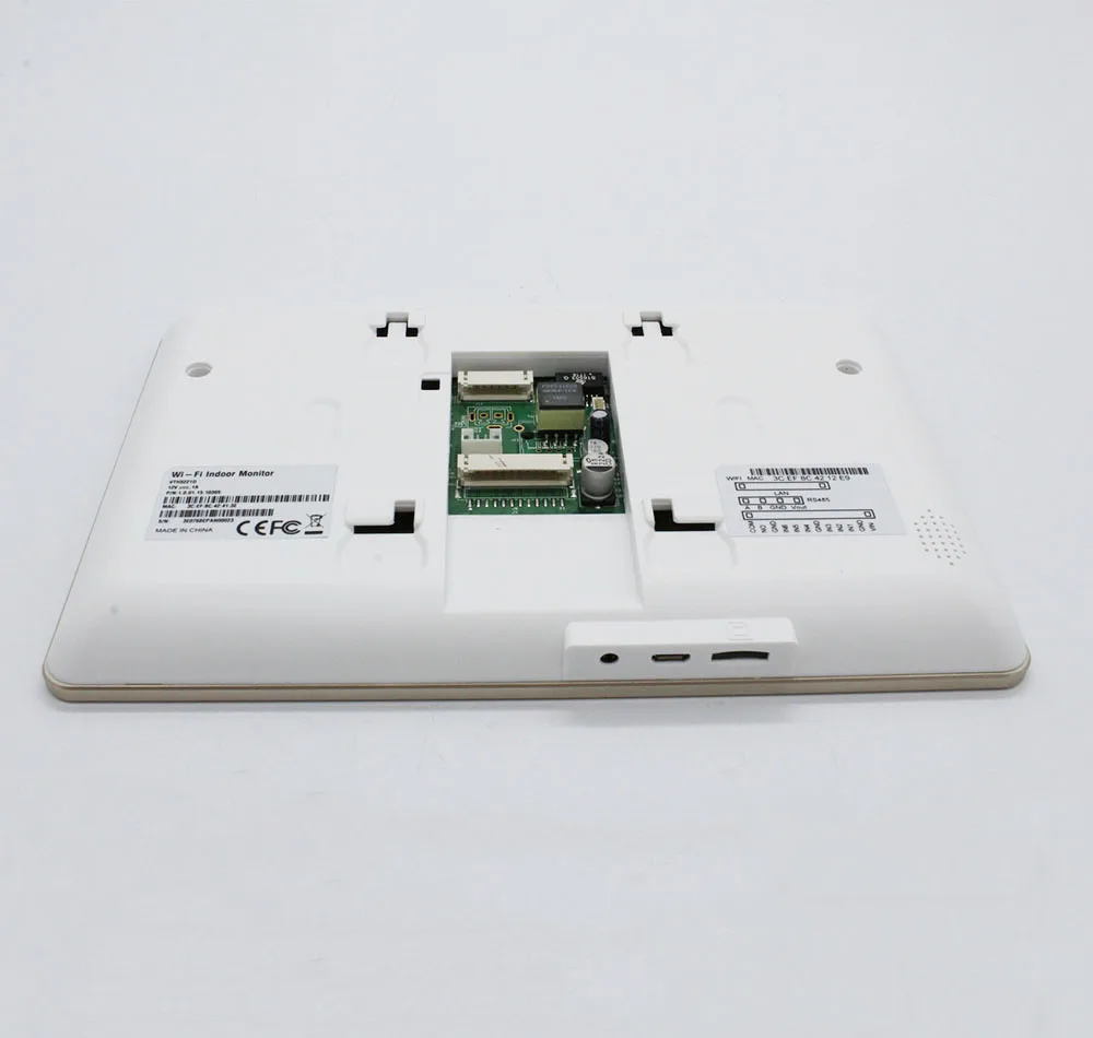 VTH5221D/DW Wi-Fi внутренний монитор H.264 слот для sd-карты черный VTH5221D& Белый VTH5221DW видеодомофон без логотипа