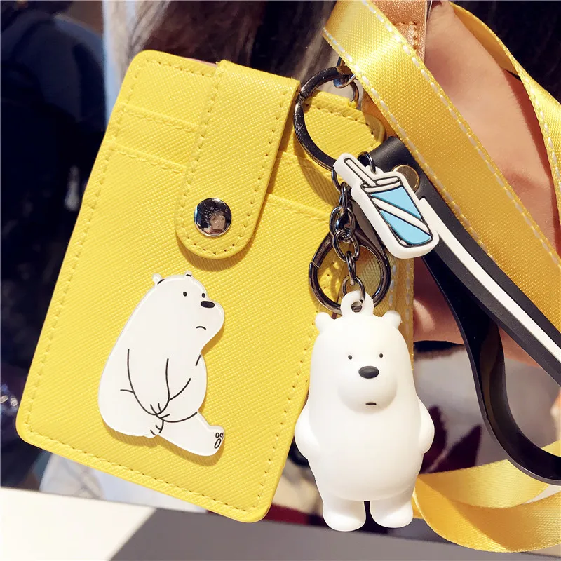 1 шт. kawaii корейский мультфильм ID держатель для карт милые банковские кредитные карты пакеты на день рождения Рождественский подарок для девочек и мальчиков