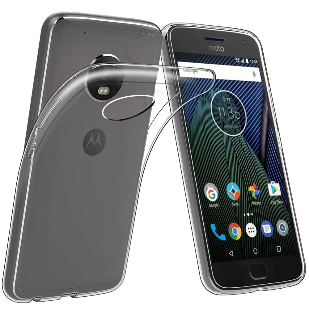 CRIAR HOUSE Ultra Thin Clear Transparent Soft Silicone TPU Phone Back Case Cover For Motorola Moto C G5 G5s E4 G6 Plus X4 Cases |