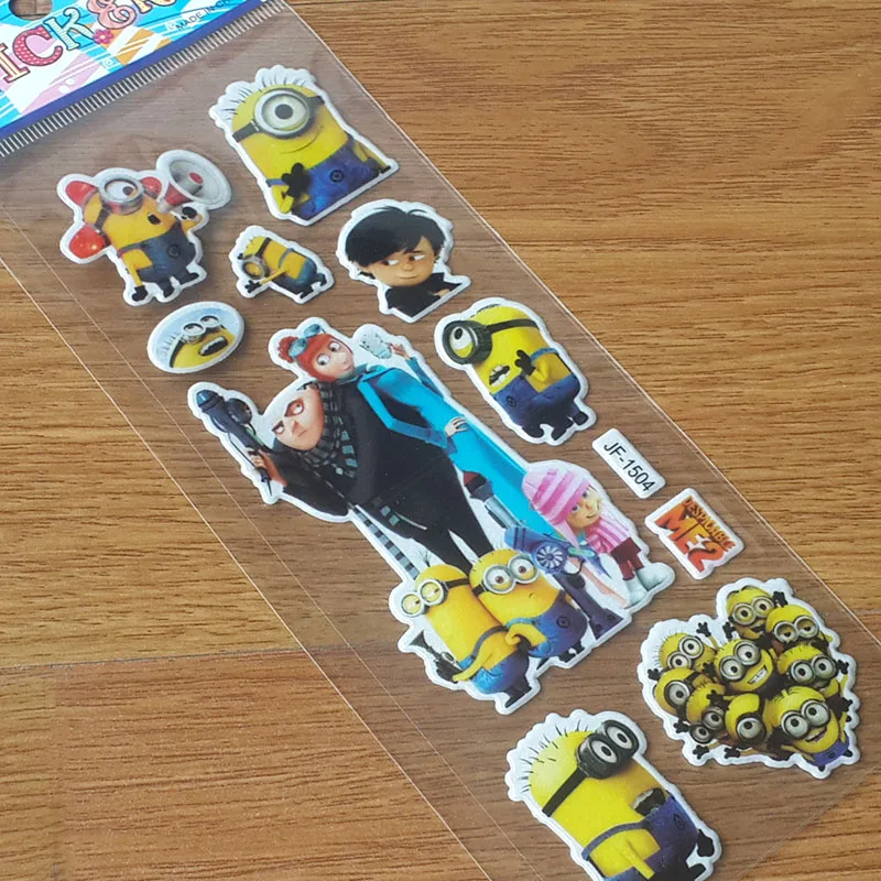 10 листов/Набор наклеек для детей домашний декор на стену ноутбука милые животные