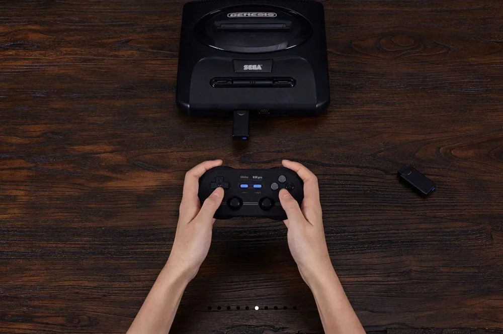 Новые 8BitDo Ретро приемник для игры sega Mega Drive Bluetooth sega Genesis и sega Genesis