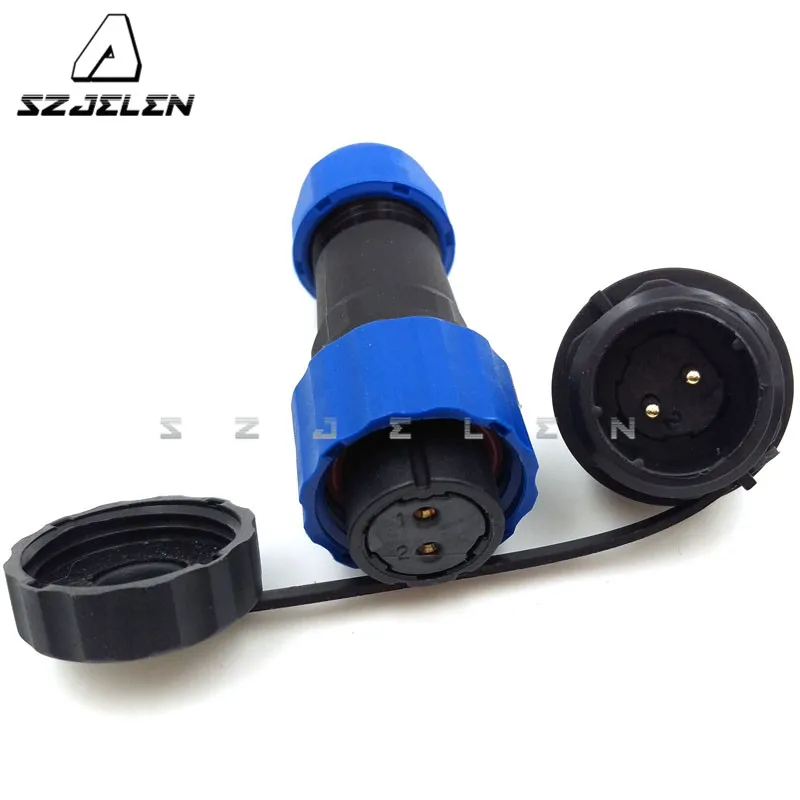 SD16TP ZM 2 контактный водонепроницаемый разъем разъемы для проводов питания