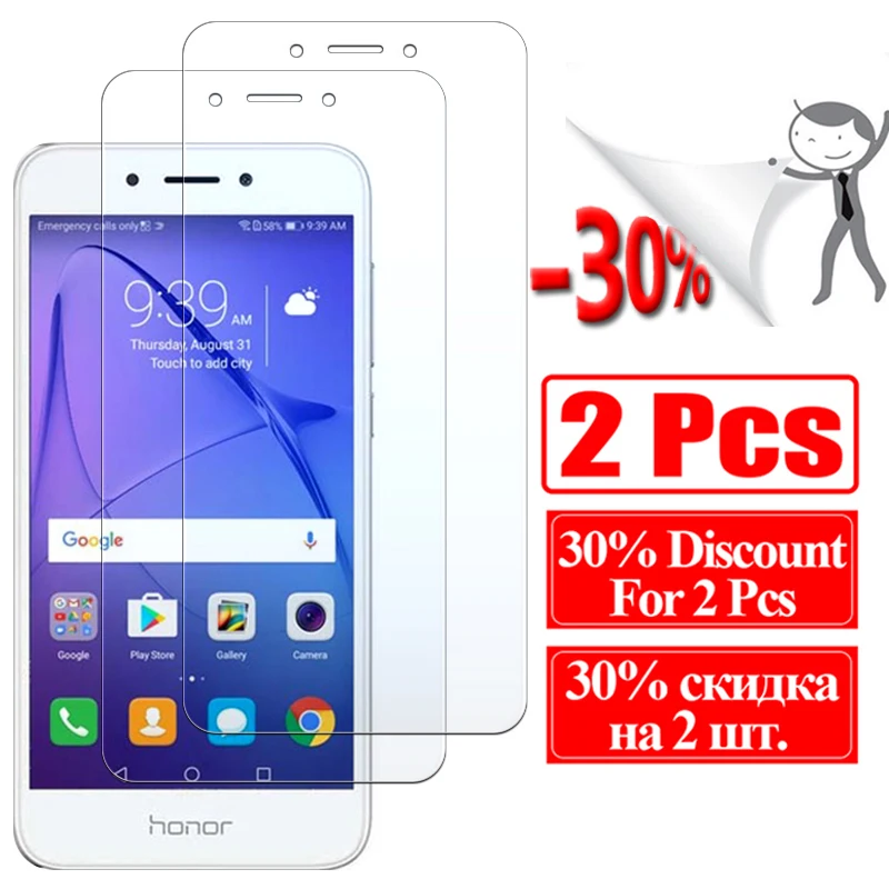 Защитное стекло для huawei honor 6a 6 6x Защитная пленка экрана huavei honer tremp a 6c plus honor6a