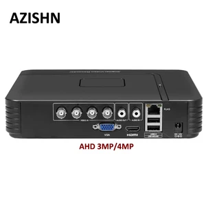 Камера видеонаблюдения AHD 4MP DVR 4CH8CH H.264 + Mini Hybrid 5 в 1 AHDTVICVICVBSIP XMEye 3G WIFI VGA HDMI для AHD 3MP 4MP камеры