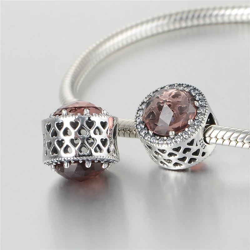 2015 осень оригинальный радиант линия сердца шарм подходит пандора браслеты