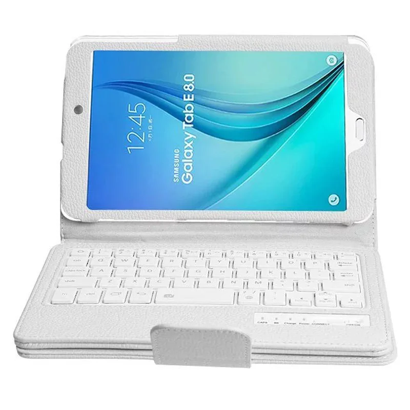 Съемная Беспроводная Bluetooth 3 0 клавиатура Folio чехол из искусственной кожи