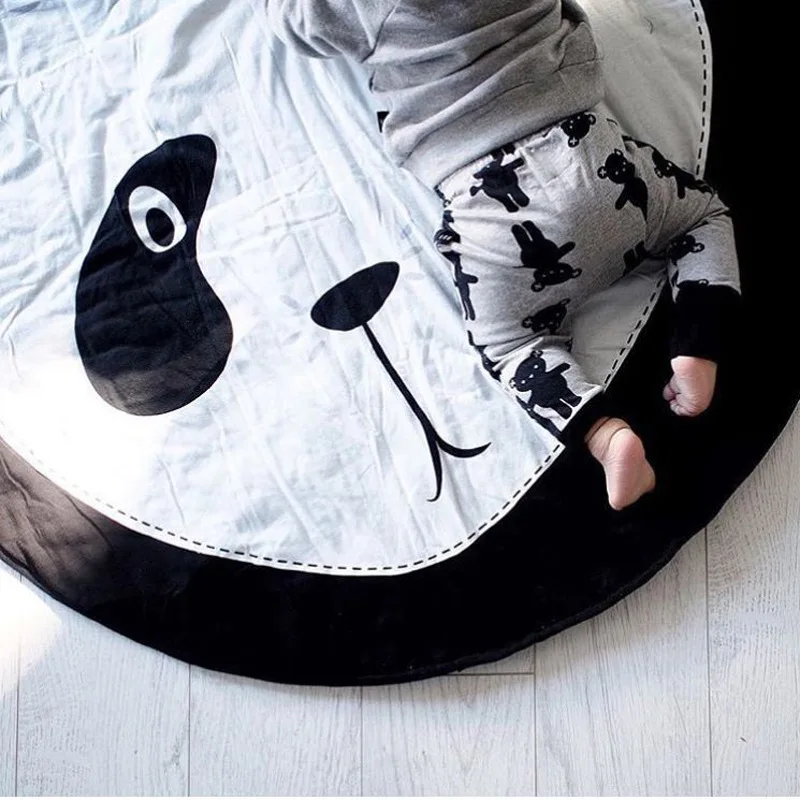 2017 новое хлопковое детское одеяло кролик панда игра коврик мультфильм дети