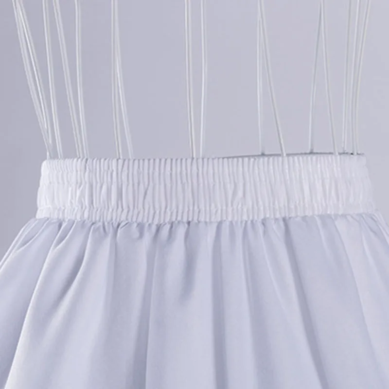 2 яруса Нижняя юбка регулируемые стальные обода поддержка панье для Косплей бальное платье KNG88|Женские юбки|