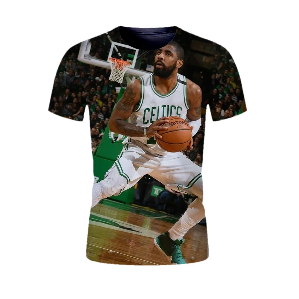 men t-shirts 3D print jayson tatum tshirt harajuku teens t shirt fans streetwear mens workout shirts summer young t-shirt tees | Мужская