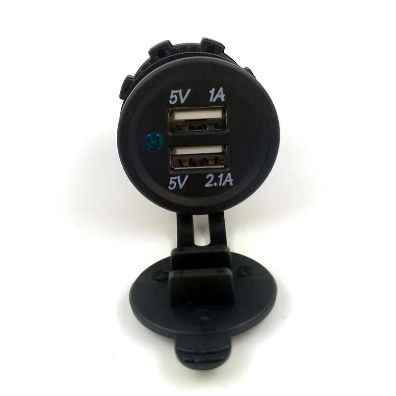 2 шт. автомобильное зарядное устройство с двумя USB-портами 5 В 3 1 А | Мобильные