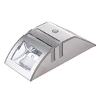 Светодиодный настенный светильник на солнечной энергии с пассивным ИК датчиком движения, уличная Водонепроницаемая садовая лампа для украшения сада, настенное уличное освещение