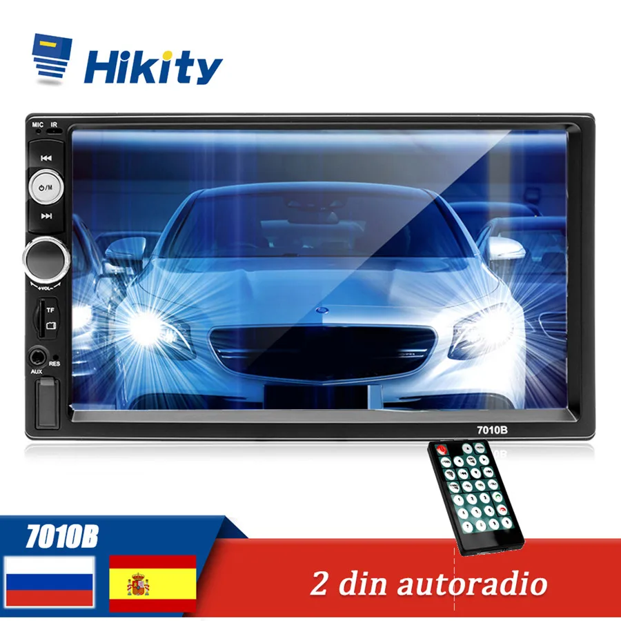 Автомобильный мультимедийный плеер Hikity Mirror Link Авторадио 2 din 7 дюймов