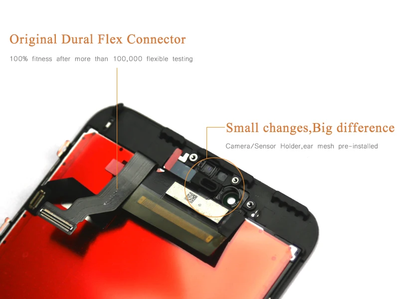 AAA для iphone 6 LCD с сенсорным экраном дигитайзер мобильный телефон Pantalla 6S Plus дисплей