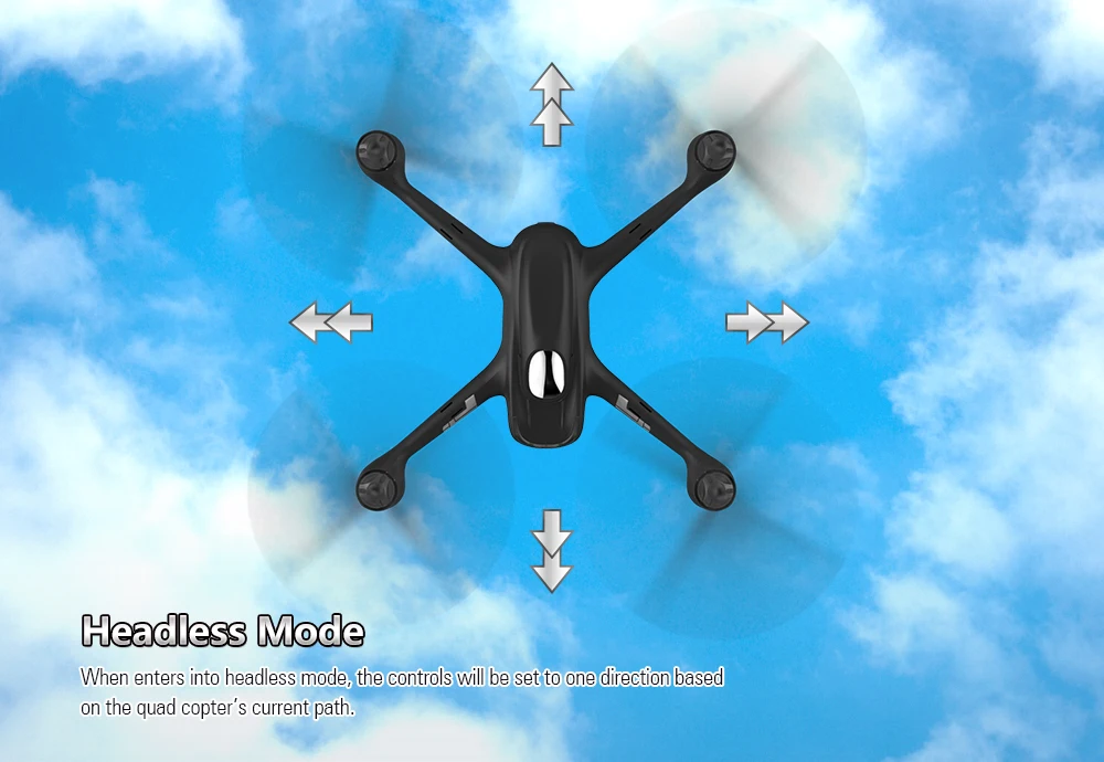 Hubsan H501C X4 бесщеточный Дрон с камерой 1080P HD камера gps режим удержания высоты RC Квадрокоптер RTF