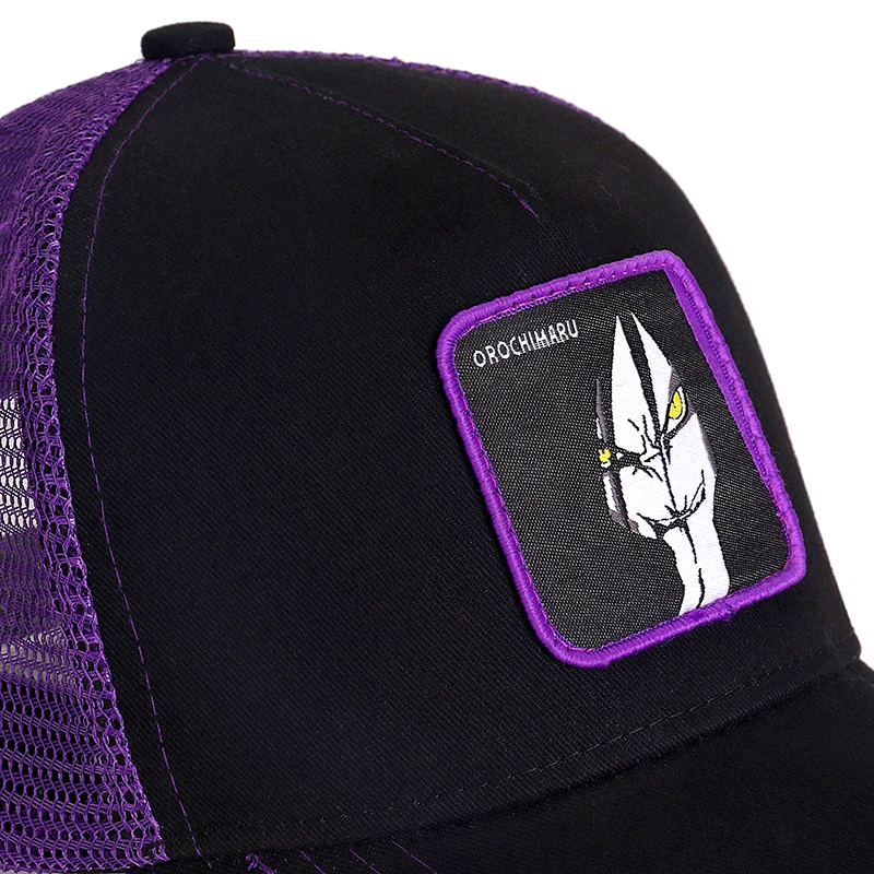 Наруто бренд OROCHIMARU аниме Snapback кепка хлопок бейсбольная кепка для мужчин и женщин хип-хоп папа сетка шляпа водителя грузовика дропшиппинг