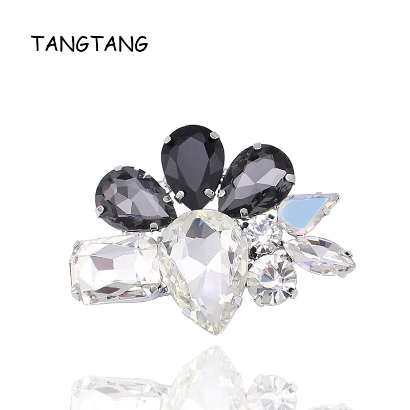 TANGTANG Brooch Design Fabulous Brooches Shinning Female Multicolor Crystal Jewelry Handmade Rhinestone Pin Item NO.: JP023 | Украшения и