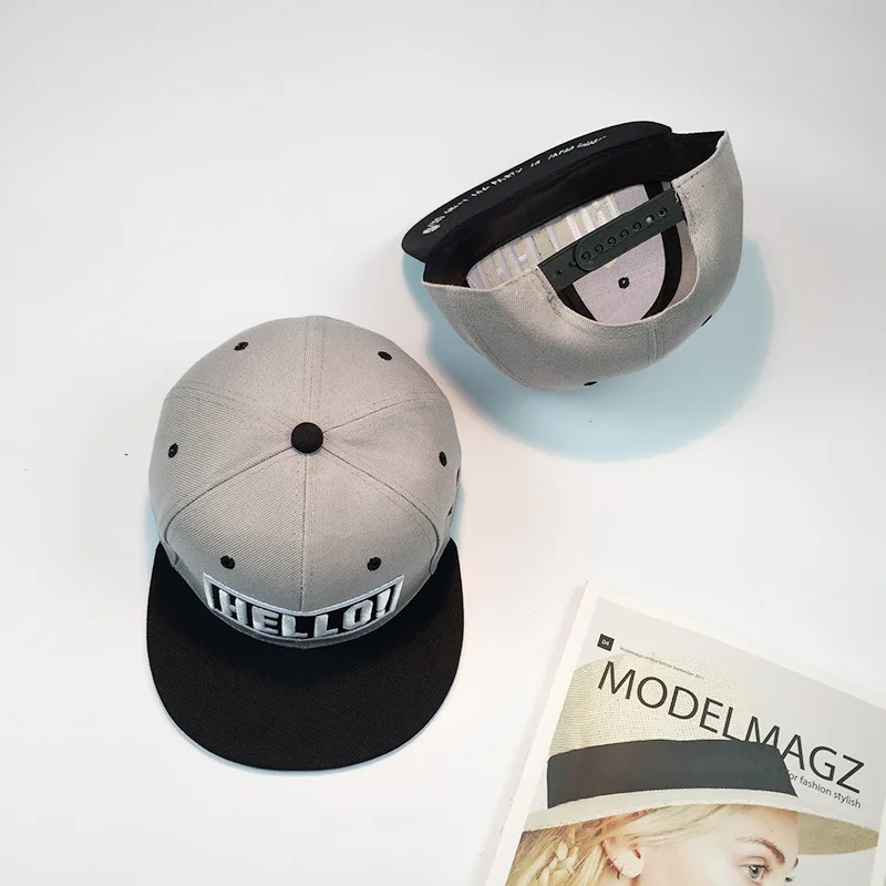 [Illfly] 11 стилей, хлопковая бейсболка Basebll, Кепка Snapback s для женщин и мужчин, брендовая Кепка в стиле хип-хоп, Кепка - Цвет: Baseball Caps HELLO