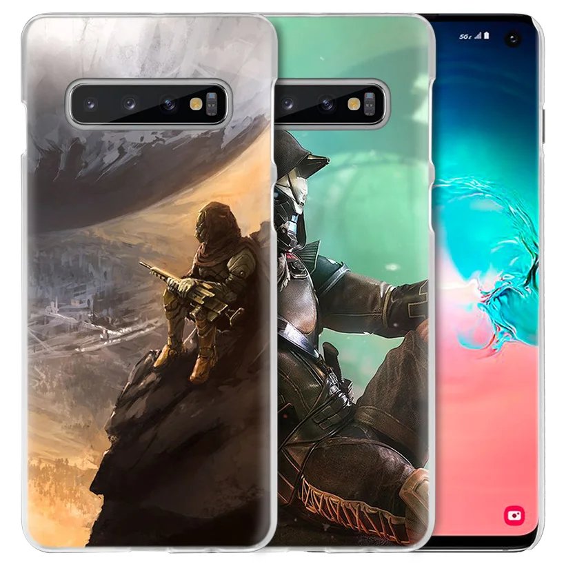 Destiny 2 Игра футляр для samsung Galaxy S10 5G S10e S9 S8 M30 M20 M10 J4 J6 плюс J8 Примечание 8 9 Ясно Жесткий чехол для телефона PC Coque