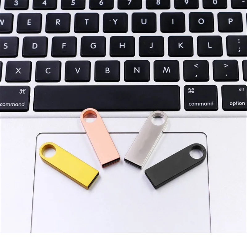 Флешка 32 Гб Cle флеш диск Usb 2 0 8 16 64 ГБ накопитель 128 карта памяти Металл Memoria высокая