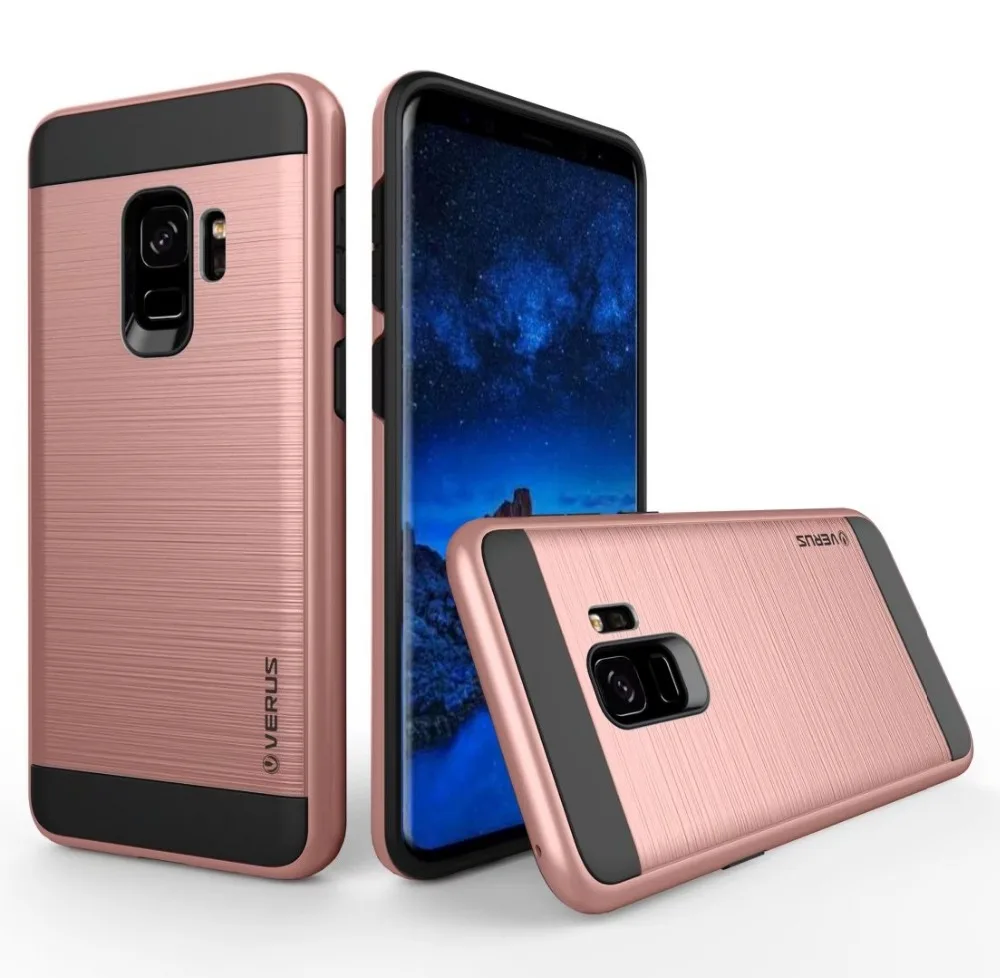 Противоударный пластиковый Гибридный армированный чехол для Samsung Galaxy A8 A8Plus 2018