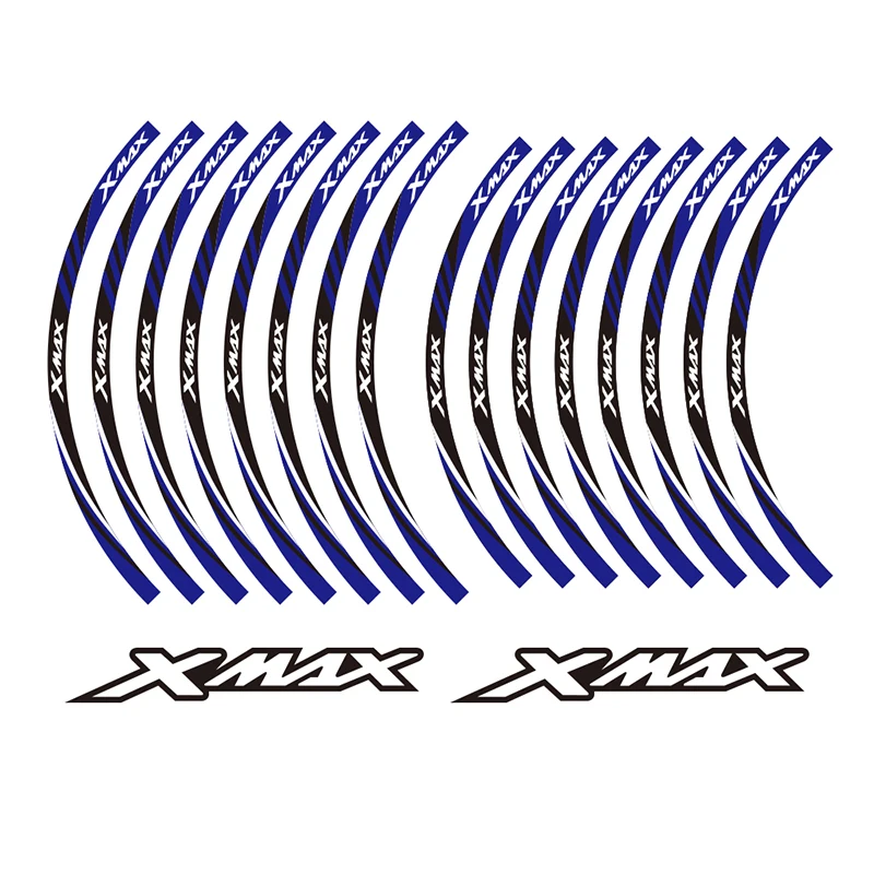 KODASKIN мотоцикл 2D эмблема круглый стикер наклейка большое колесо обод для XMAX 125 XMAX 250