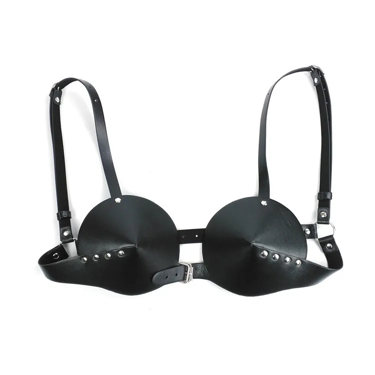 Sexy Costumes Bra Artificial Leather Belt Bondage Sex Toy lingerie sexy hot erotic Black Red Pink | Тематическая одежда и