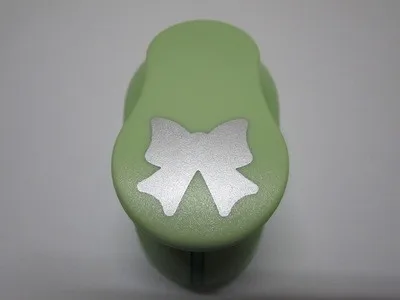 Bowknot 1 ''(2,3-2,5 см) Дырокол в виде цветка резак для бумаги Diy Инструменты для производства скрапбукинга ремесло Дырокол машина для скрапбукинга Furador Eva - Цвет: Bowknot