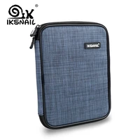 iksnail large capacity external storage bags for mobile phone charger hdd ssd travel bag hard disk earphone digital accessories