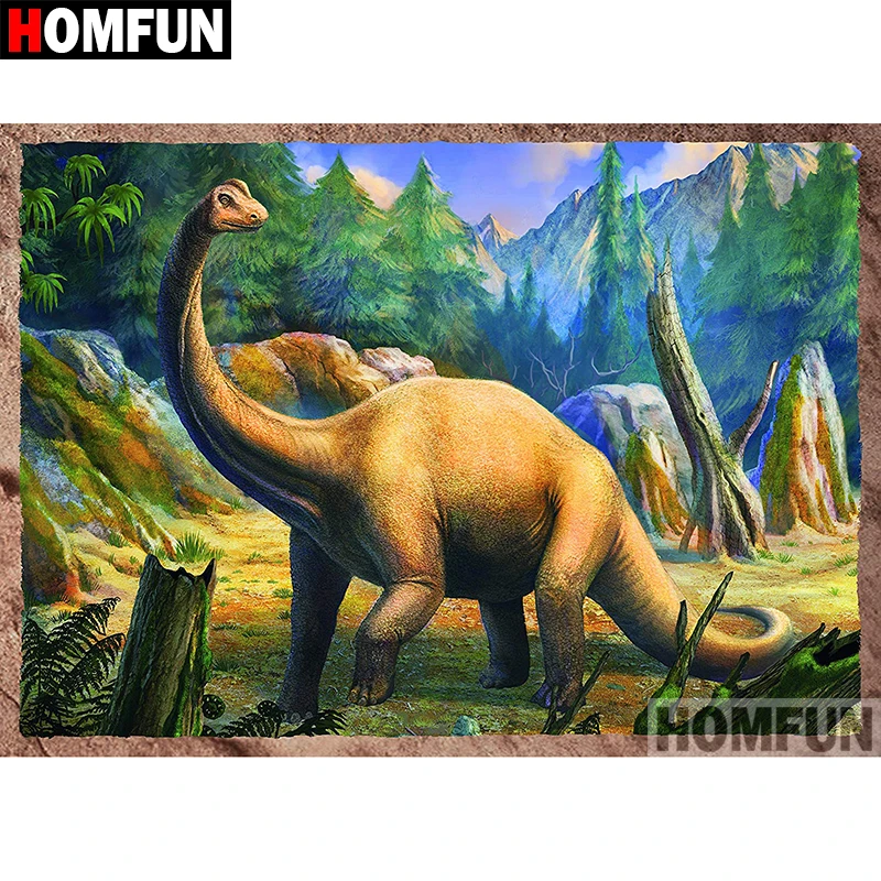 Алмазная 5D картина HOMFUN сделай сам с полными квадратными/круглыми стразами