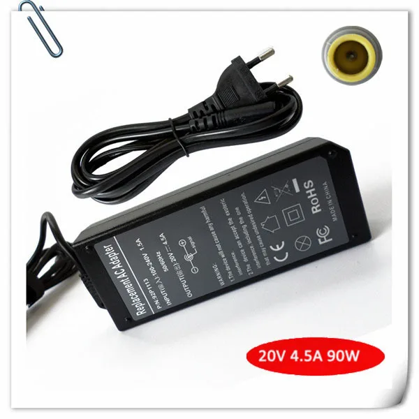 

90W AC Adapter for Lenovo IBM ThinkPad R400 R500 W500 W510 E30 E40 E50 carregador notebook caderno universal laptop charger