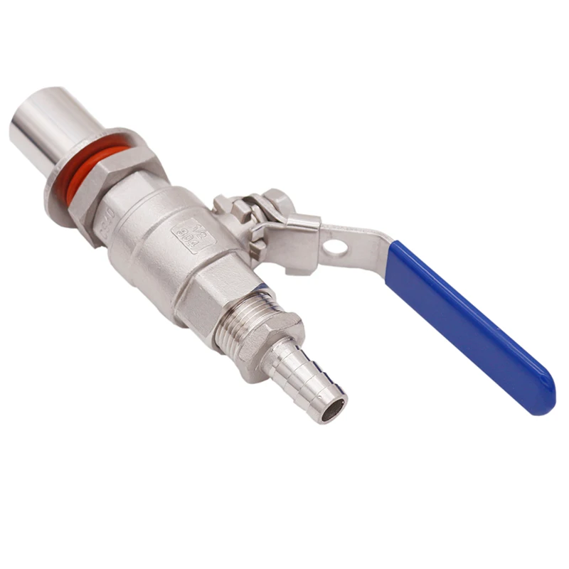 Набор клапанов из нержавеющей стали w/barb 1/2 &quotNPT 1/2&quot Barb опт и розница|kettle valve kit|kettle valvekit kits |