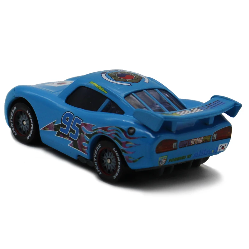 

Pixar Cars Diecast South Korea Limited Edition Lightning Mcqueen Metal Alloy Toys Car For Children Gift 1:55 Loose In Stock