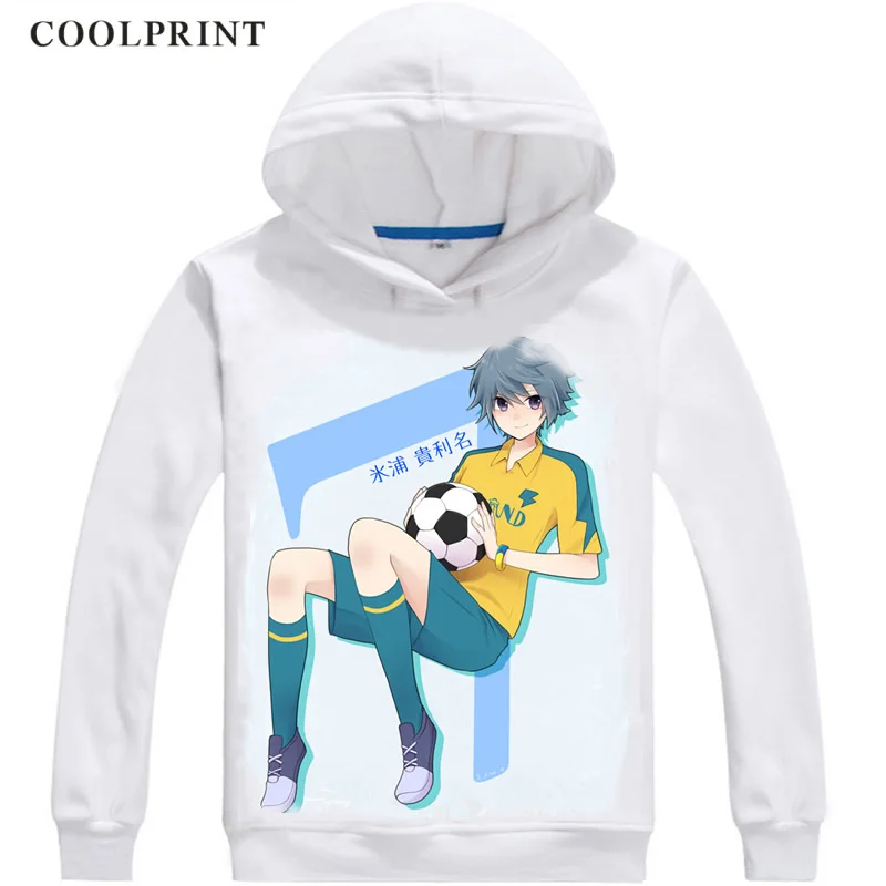 Coolprint Hiura kiriina мужские толстовки Inazuma Eleven Ares No Tenbin мужские толстовки уличная аниме-толстовка с длинным капюшоном - Цвет: Style 6