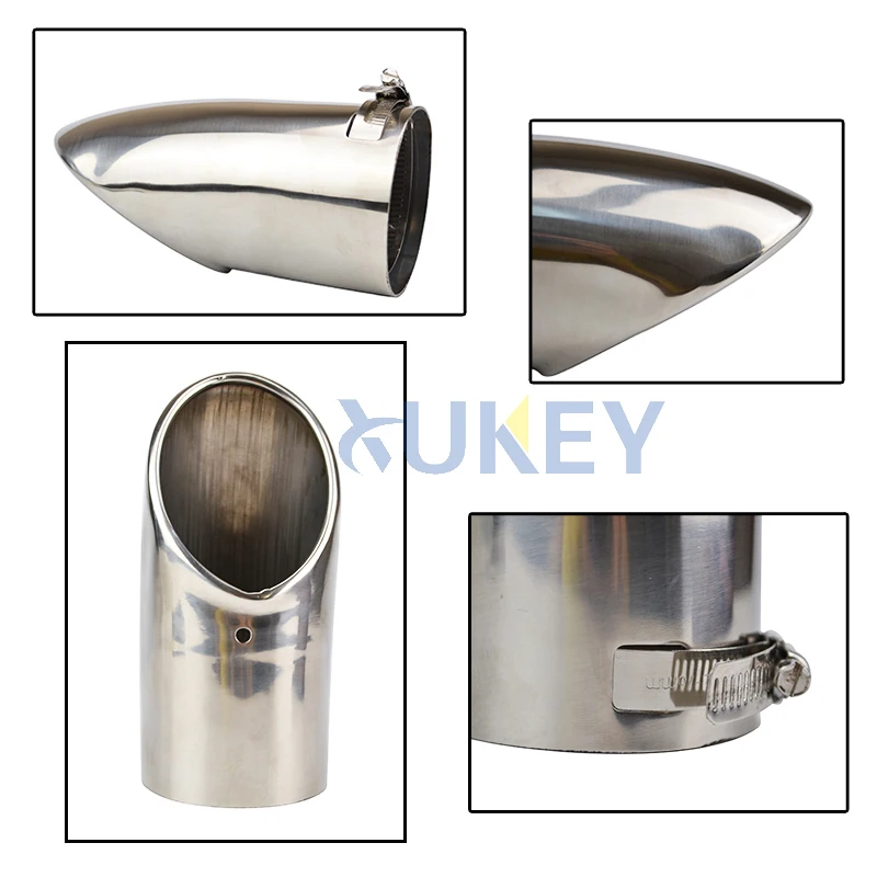 Наконечник глушителя выхлопной трубы для Nissan Rogue X Trail T32 2014 2016 2017 2018 2019|pipe end|chrome