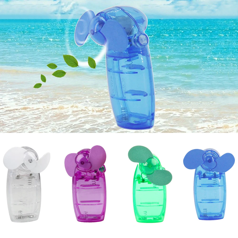 Мини портативный карманный вентилятор USB Охлаждающий веер воздуха ручной