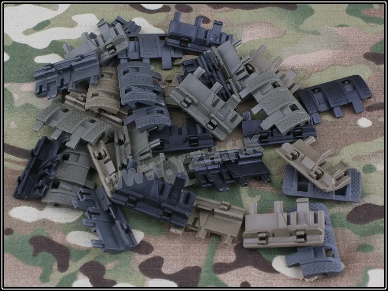 32 шт. в 1 пакет тактический Airsoft рельс крышки панелей плоское ПЭТ ПЭНД 4 цвета