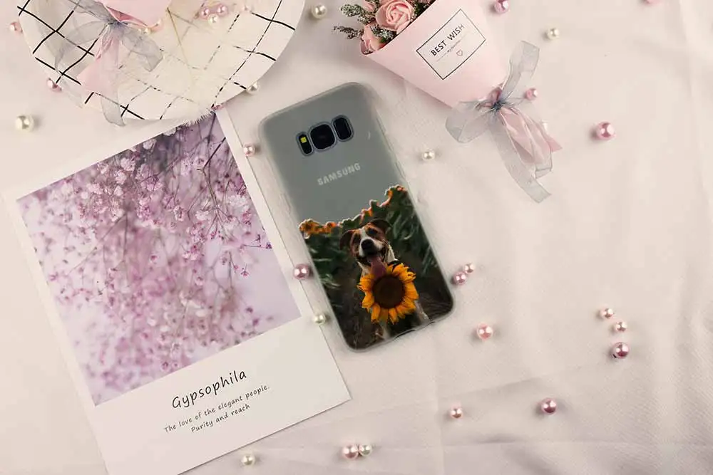 Чехол с летним подсолнухом для Samsung Galaxy S7 Edge S8 S9 S10 S11 S20 S21 Plus Lite E Ultra | Мобильные