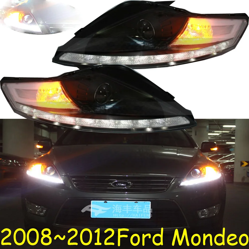 2008 2009 2010 2011 2012y автомобильный Стайлинг для Mondeo светодиодные дневные ходовые огни на передних фарах Противотуманные фары для mondeo fusion