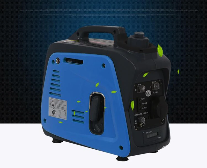 220V Портативный бесшумный кемпинг газовая плита бензин Мощность инверторный генератор набор 800W Y