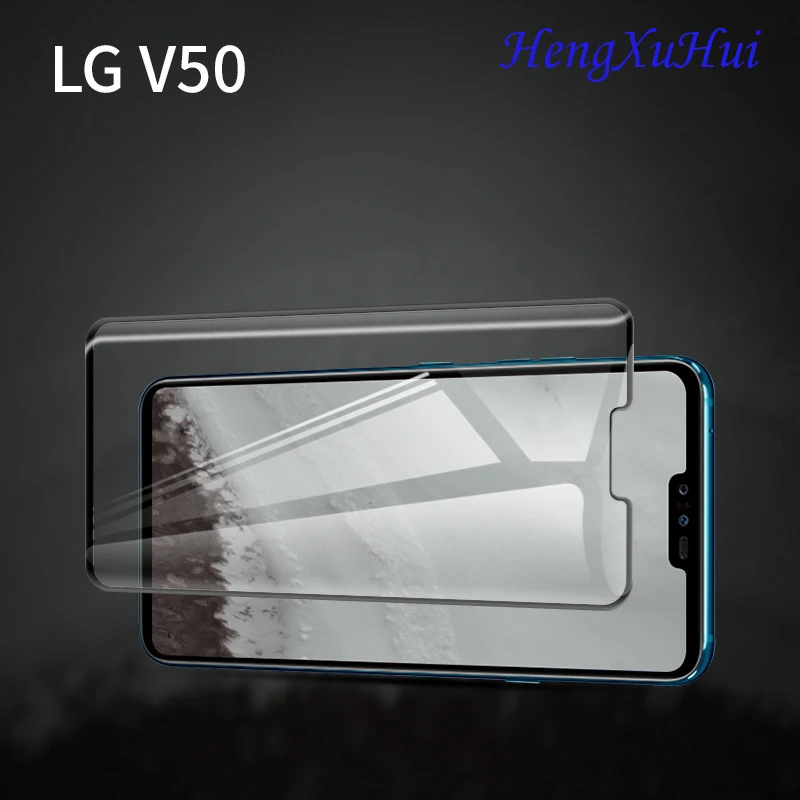 Для LG V50 закаленное стекло 3D изогнутый экран полное покрытие высококачественное