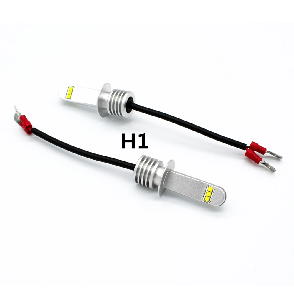 CJXMX 2 шт. автомобильный противотуманный фонарь H1 H3 H7 H11 H16 9005 HB3 9006 HB4 светодиодный лампы 1600LM 6000K белый авто противотуманных фар 12V автомобильный светодиодный H7 светильник