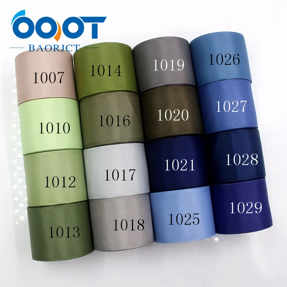 OOOT BAORJCT 181015-L38mm-4, 38 мм 10 ярдов сплошной цвет ленты термотрансферный Печатный корсаж, DIY Одежда ручной работы материалы
