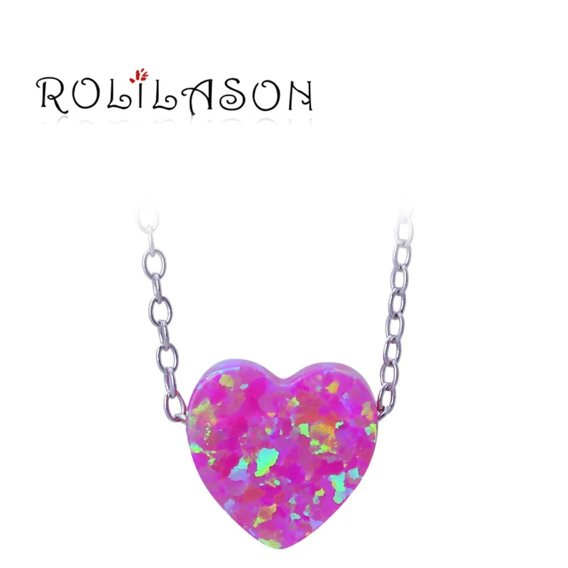 Ожерелье ROLLASON из стерлингового серебра 925 пробы подвеска вечерние дизайн в форме