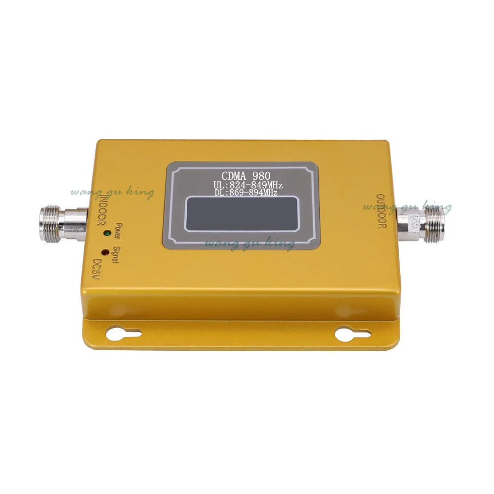 ЖК-дисплей CDMA 850 МГц усилитель сигнала для мобильного телефона повторителя